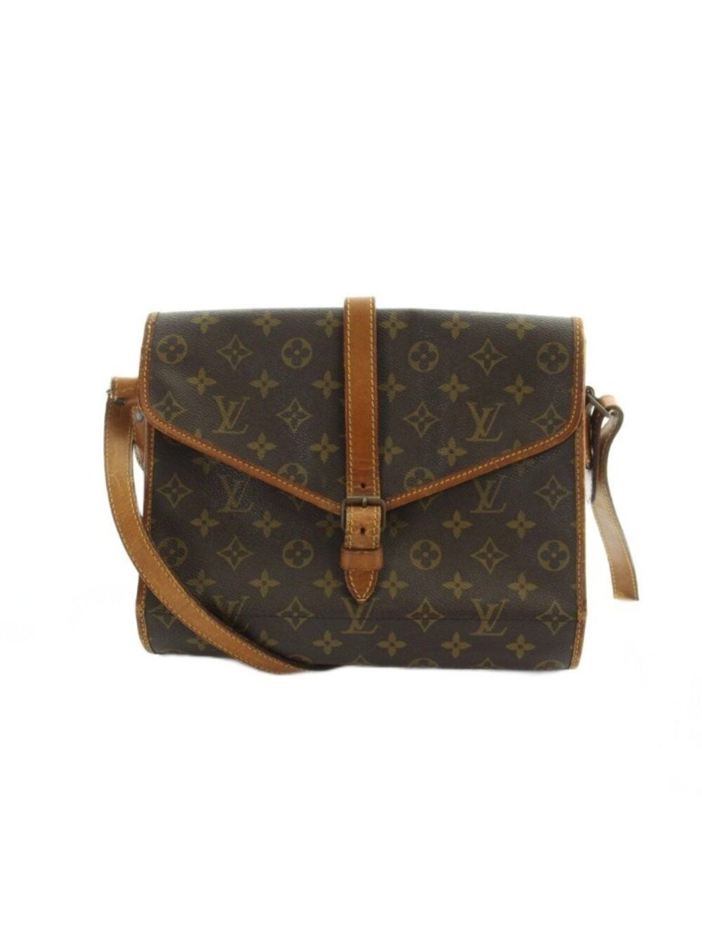 Louis Vuitton 230 Vintage Portable Cervette Trifold Shoulder Bag Crossbody Logo